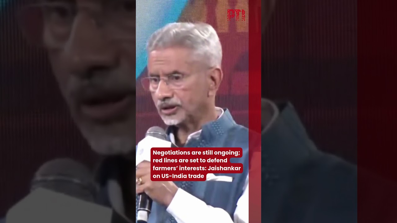 Negotiations are still ongoing; red lines are set to defend farmers&rsquo; interests: Jaishankar