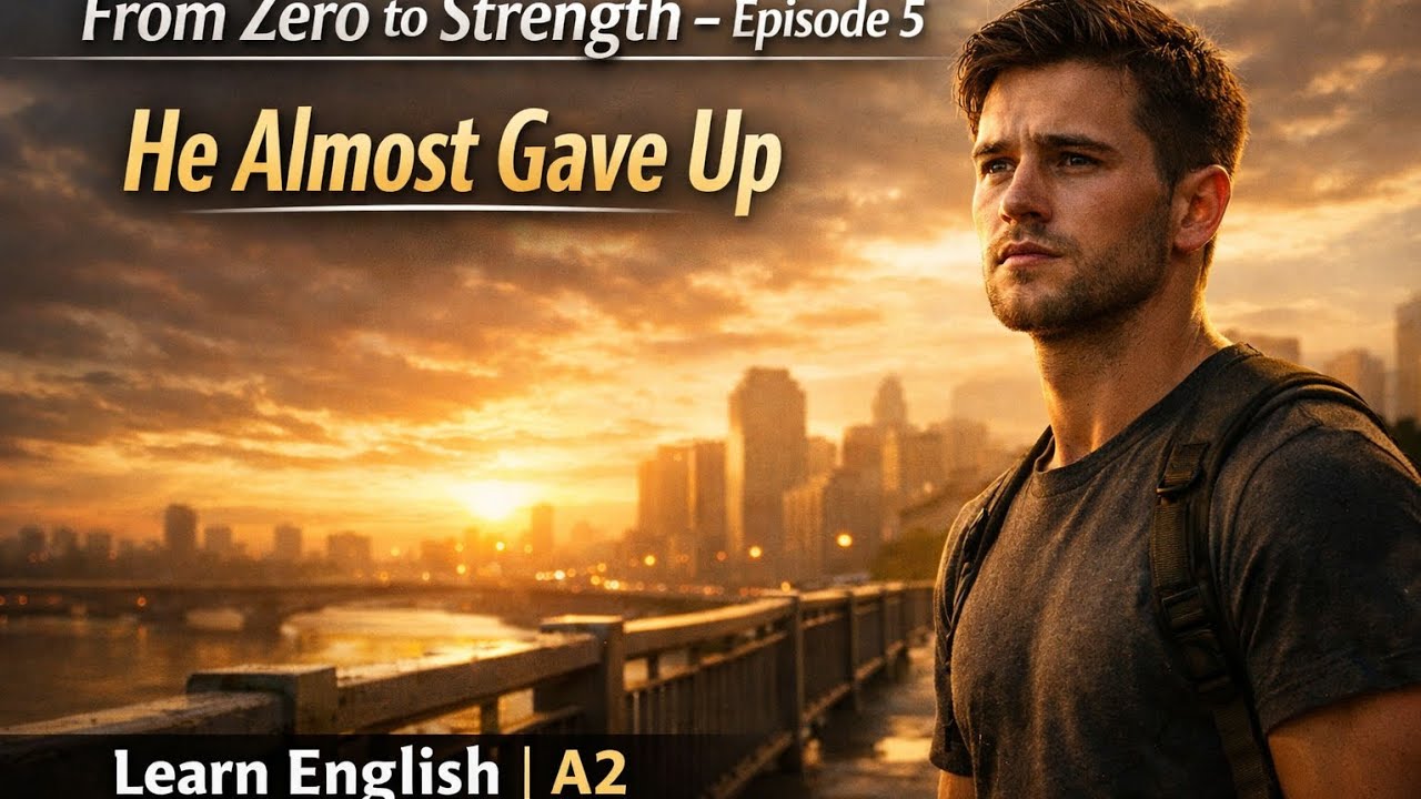 Learn English Through Story From Zero to Strength Ep5 #learnenglish #a2motivation #motivation #film 