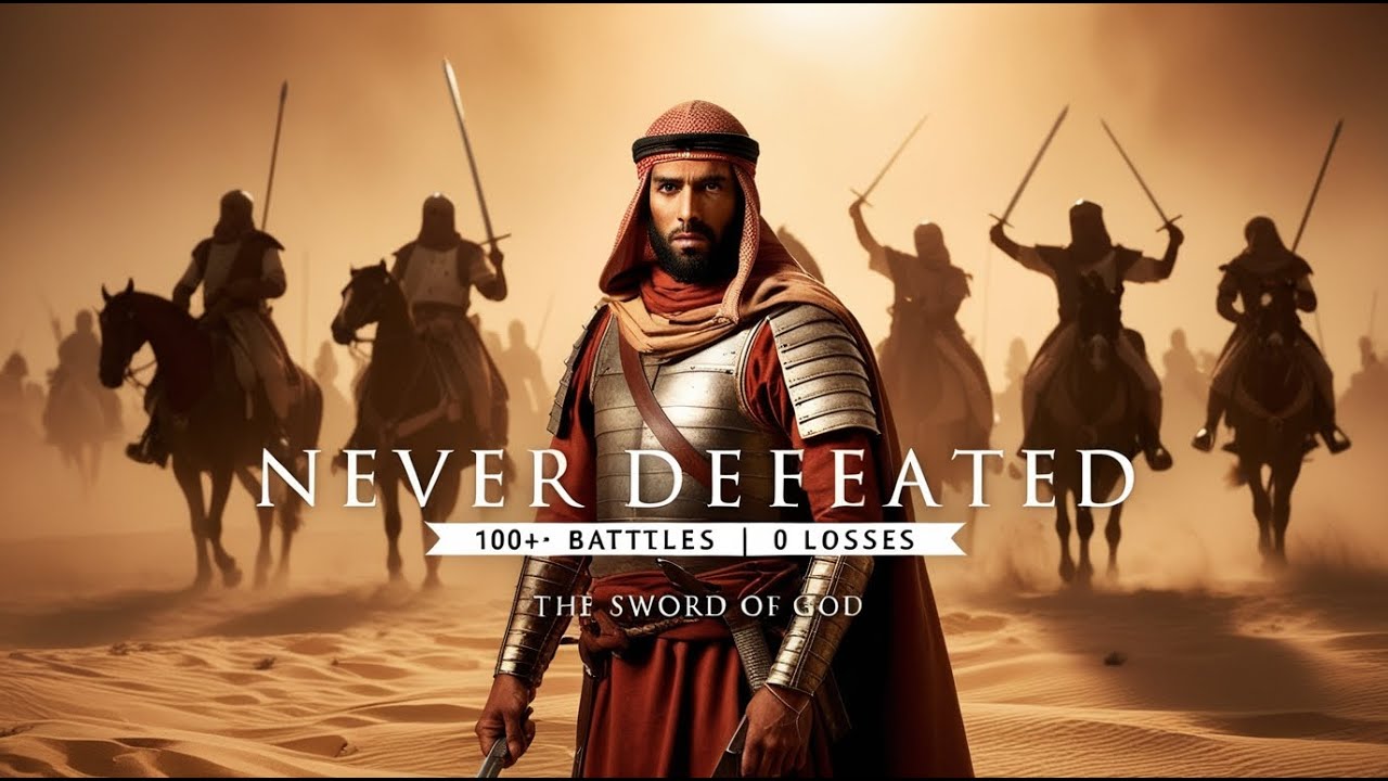 Khalid ibn al Walid The Undefeated General Who Never Lost a Battle  Islamic History Documentary
