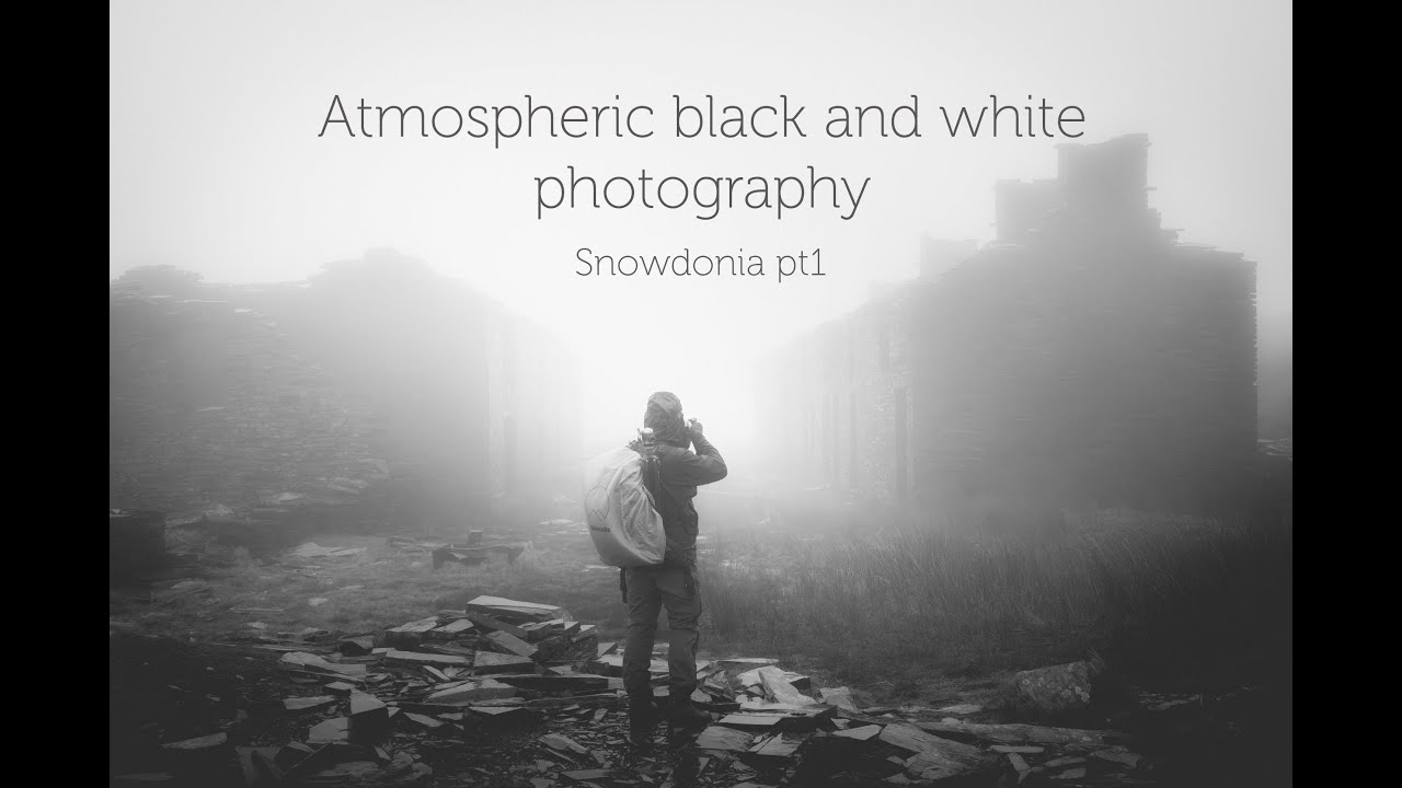 ATMOSPHERIC BLACK & WHITE PHOTOGRAPHY SNOWDONIA PT1 Ffestiniog