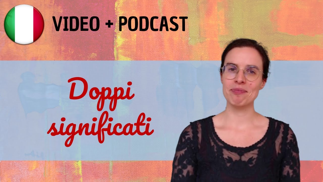 Sveglia, riso e altre parole con significati doppi || Podcast in italiano semplice || Episodio 141