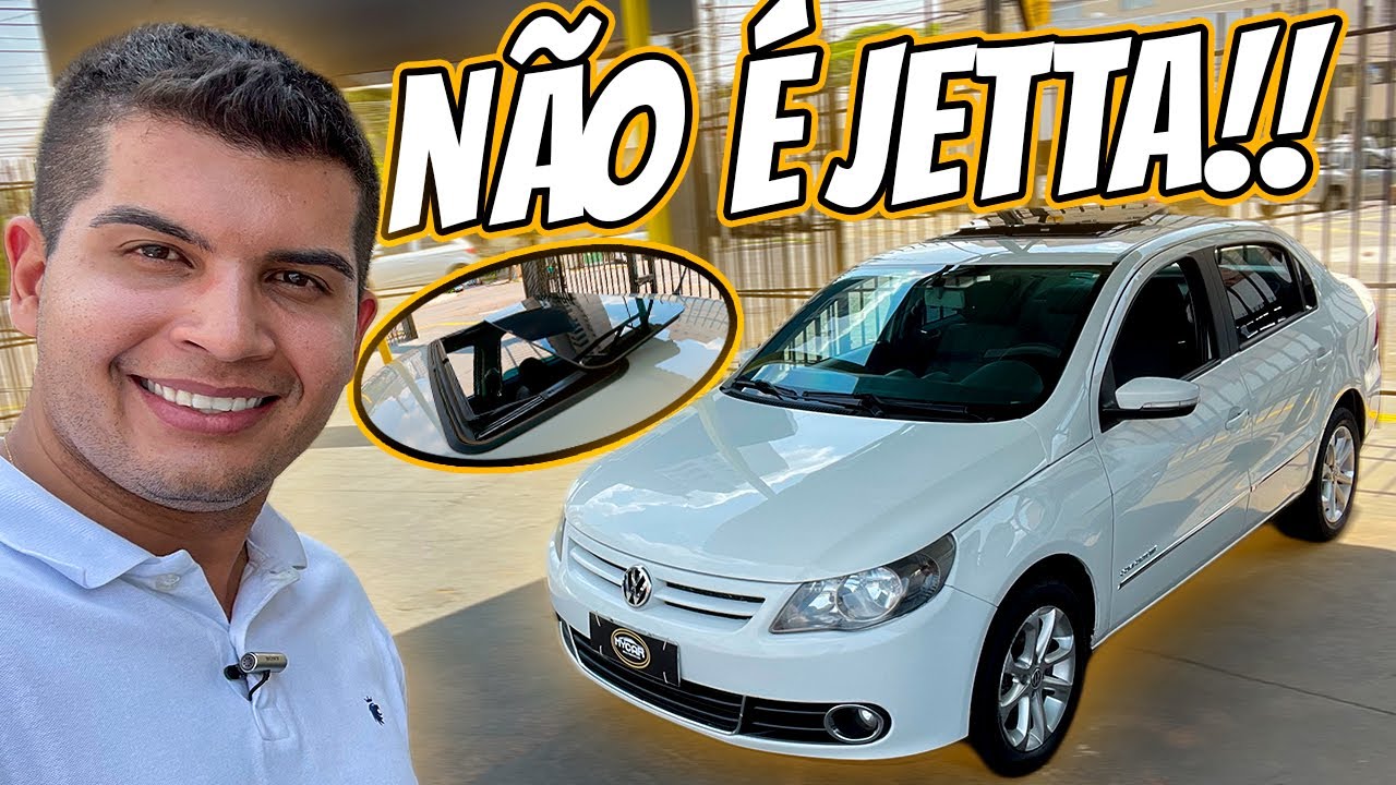 VOLKSWAGEN VOYAGE COM TETO SOLAR!
