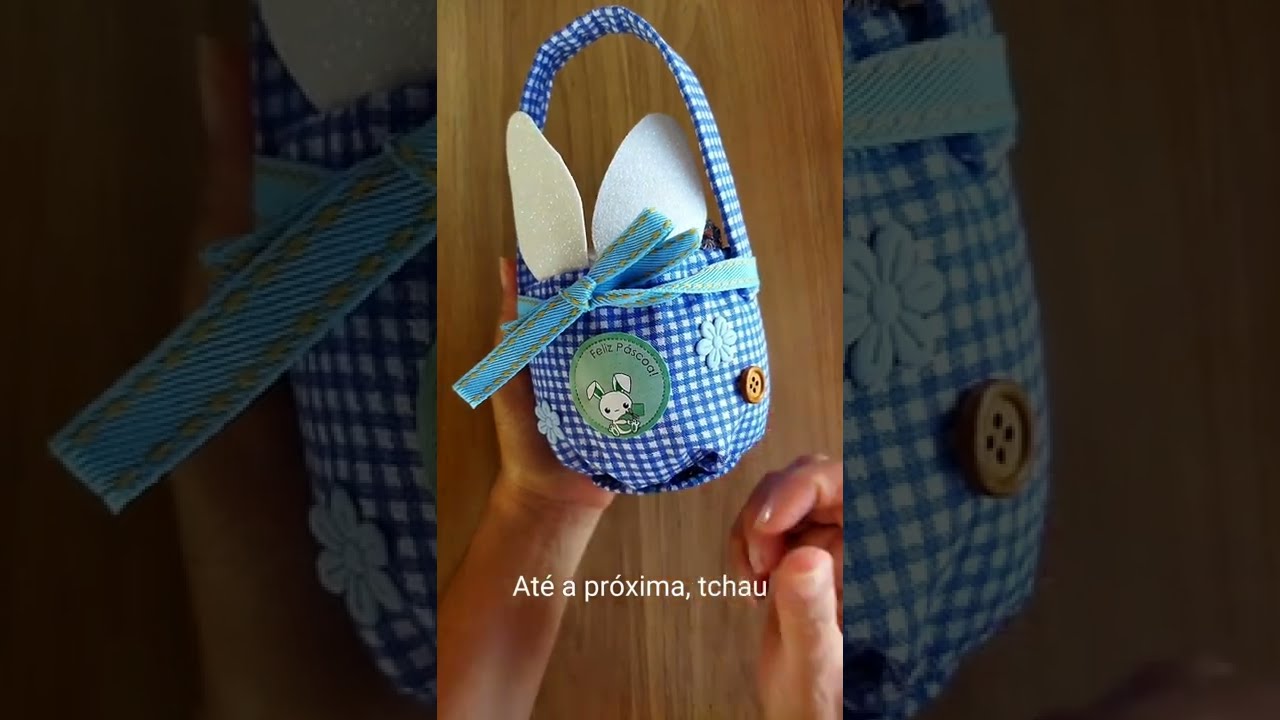 Como fazer cestinha de páscoa utilizando garrafa pet, rápido e fácil.