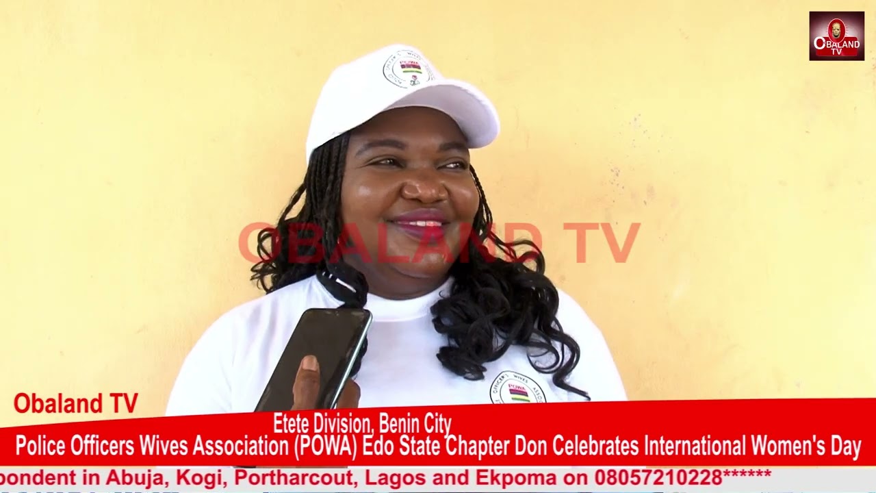 Police Officers Wives Association POWA Edo State Chapter Don Celebrates International Women's Day