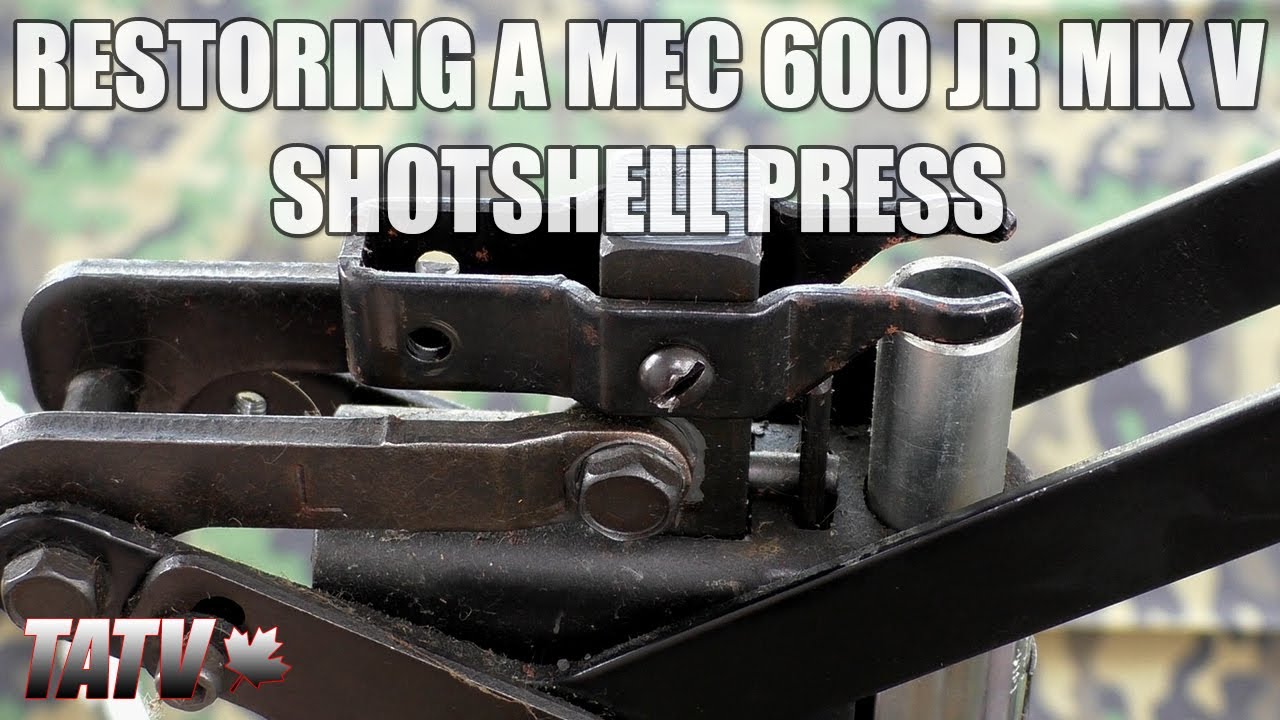Восстановление пресса для перезарядки патронов MEC 600 Jr Mark 5