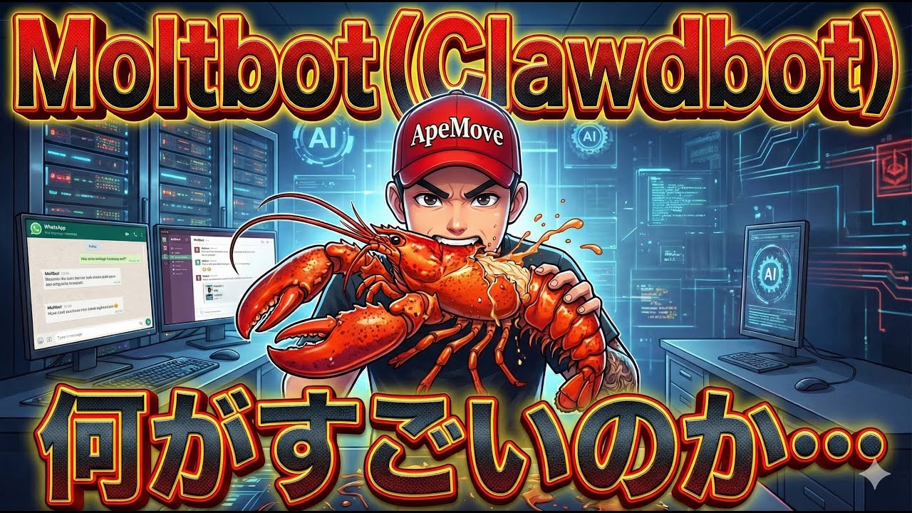 次世代AIエージェントMoltbot徹底解説！PCを遠隔操作する驚愕の機能とセキュリティリスク