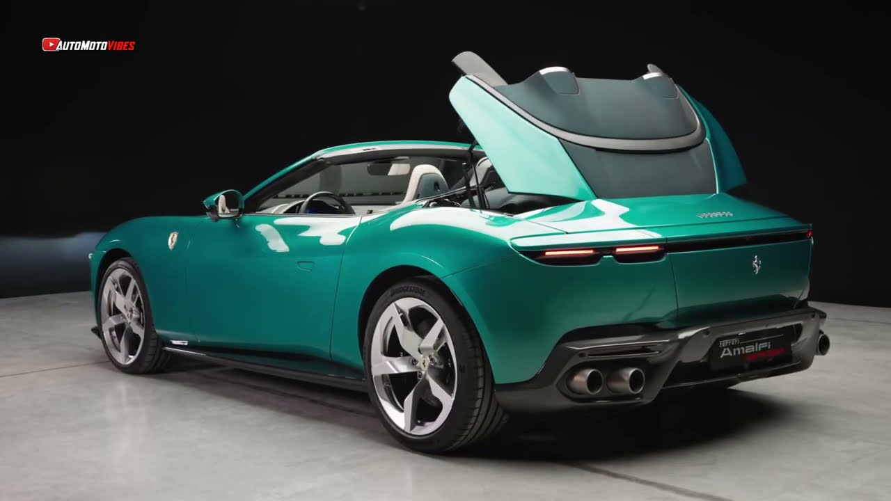 All New Ferrari Amalfi Spider (2026) - Full WALKAROUND Exterior & Interior