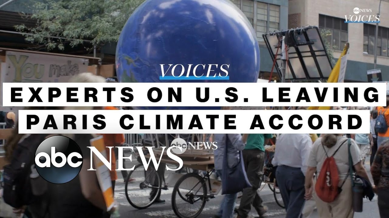 Climate experts discuss US withdrawal from Paris agreement l ABC News