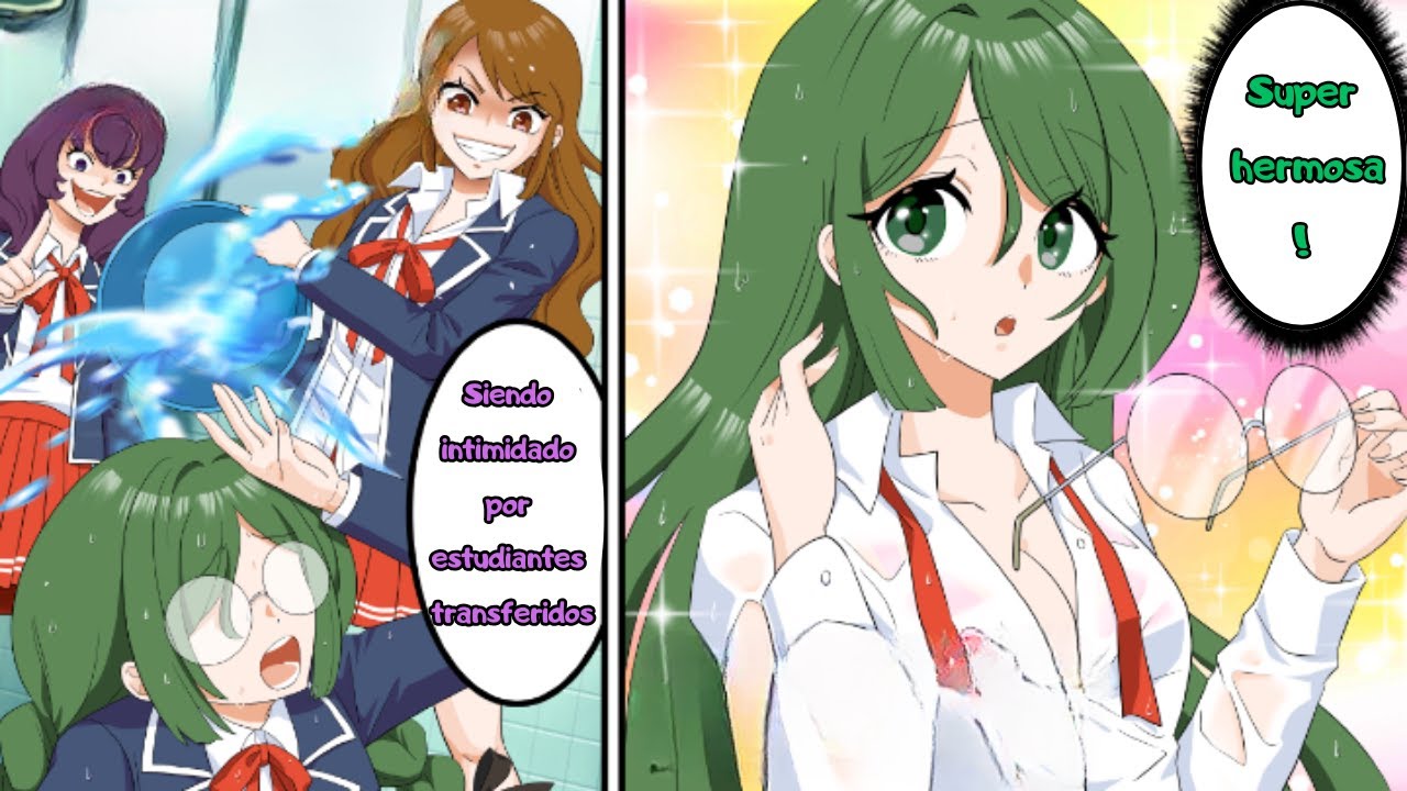 Wegen seiner Brille wird er gemobbt #anime #viral #girl