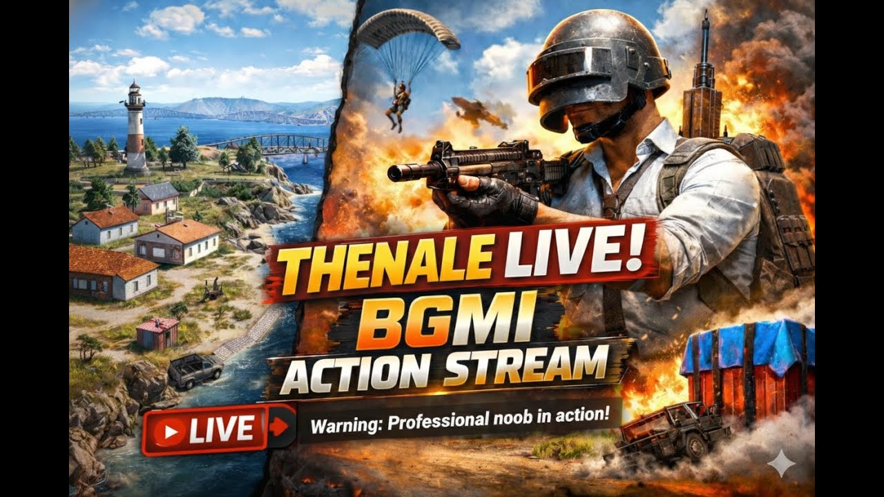 “Erangel-la Comedy, Enemies-ku Tragedy 😂🔥#thenalelive#bgmi#bgmilive#pubgmobile#tamilbgmilive