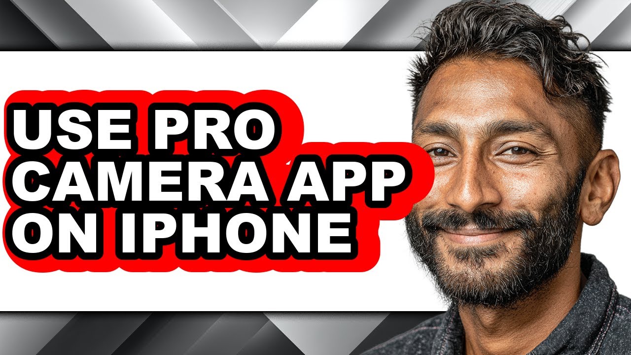 How to Use Pro Camera App on Iphone (full Guide)