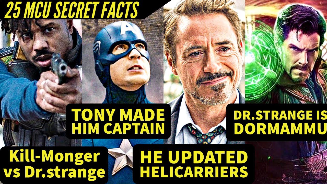 25 Secret Facts Of MCU Explained in Hindi || SUPER INDIA