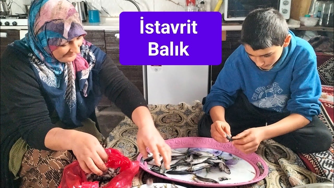 Seyyar tandırda istavrit balığı pişirdik
