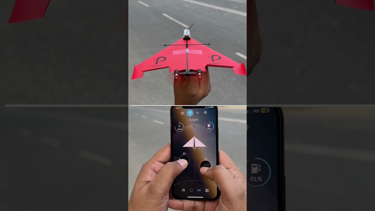 Remote Controlled Paper Plane 🔥