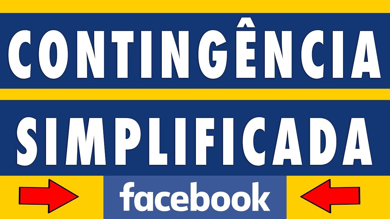 Contingência SIMPLES no Facebook Ads [LATERAL]