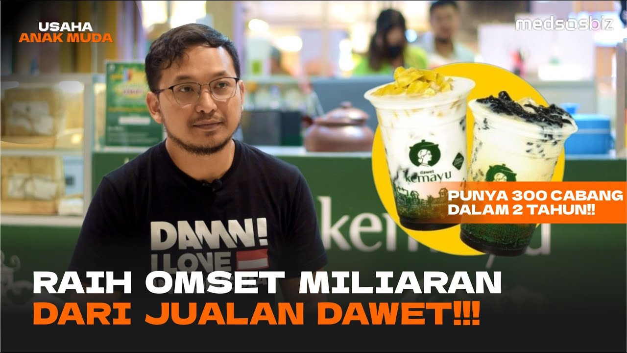 Pengusaha Muda Sukses,  Omzet Sampai Miliaran Dari Jualan Dawet!! | Usaha Anak Muda