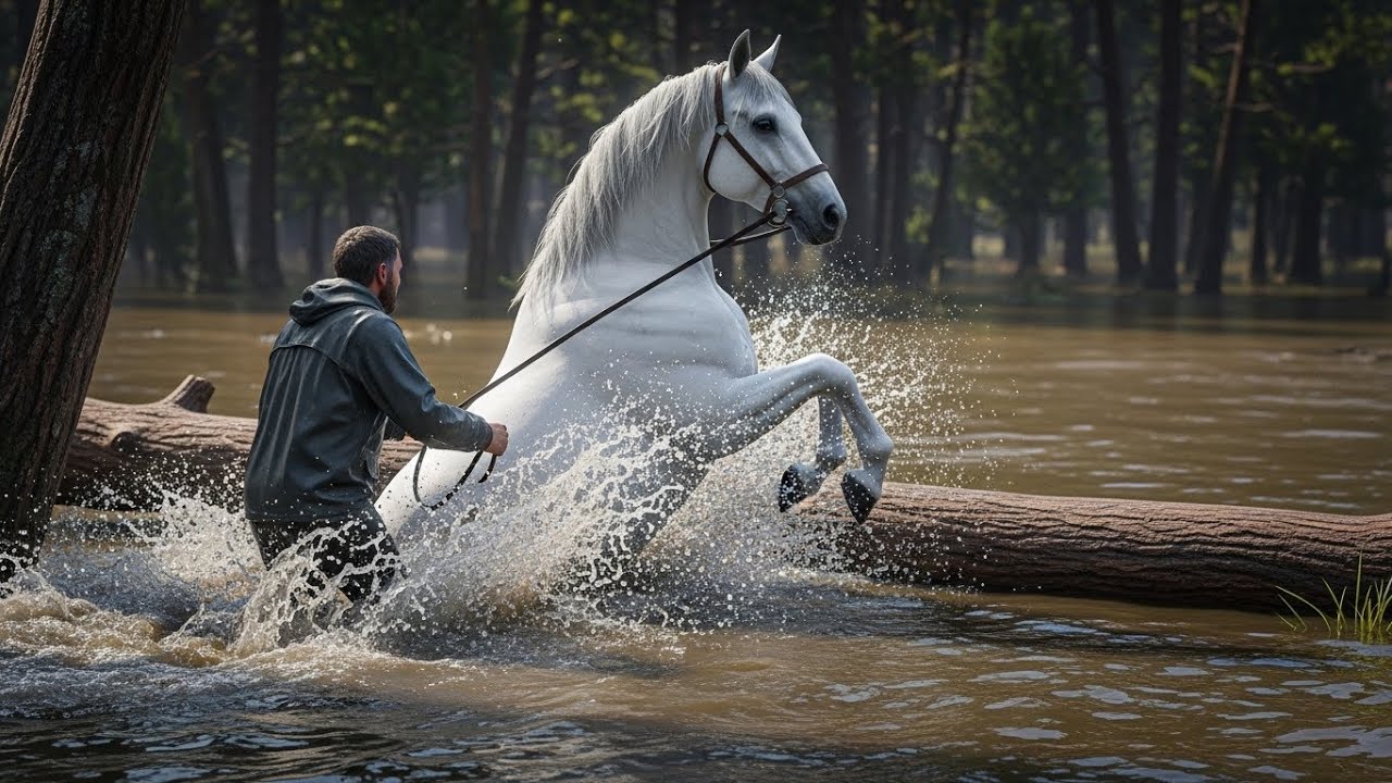 Ranger Saved a Drowning Horse… What the Horse Did Next Shocked the Wild West