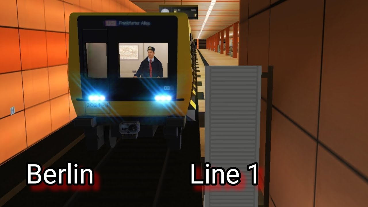 Berlin, U5 Line - Симулятор Поезда Метро