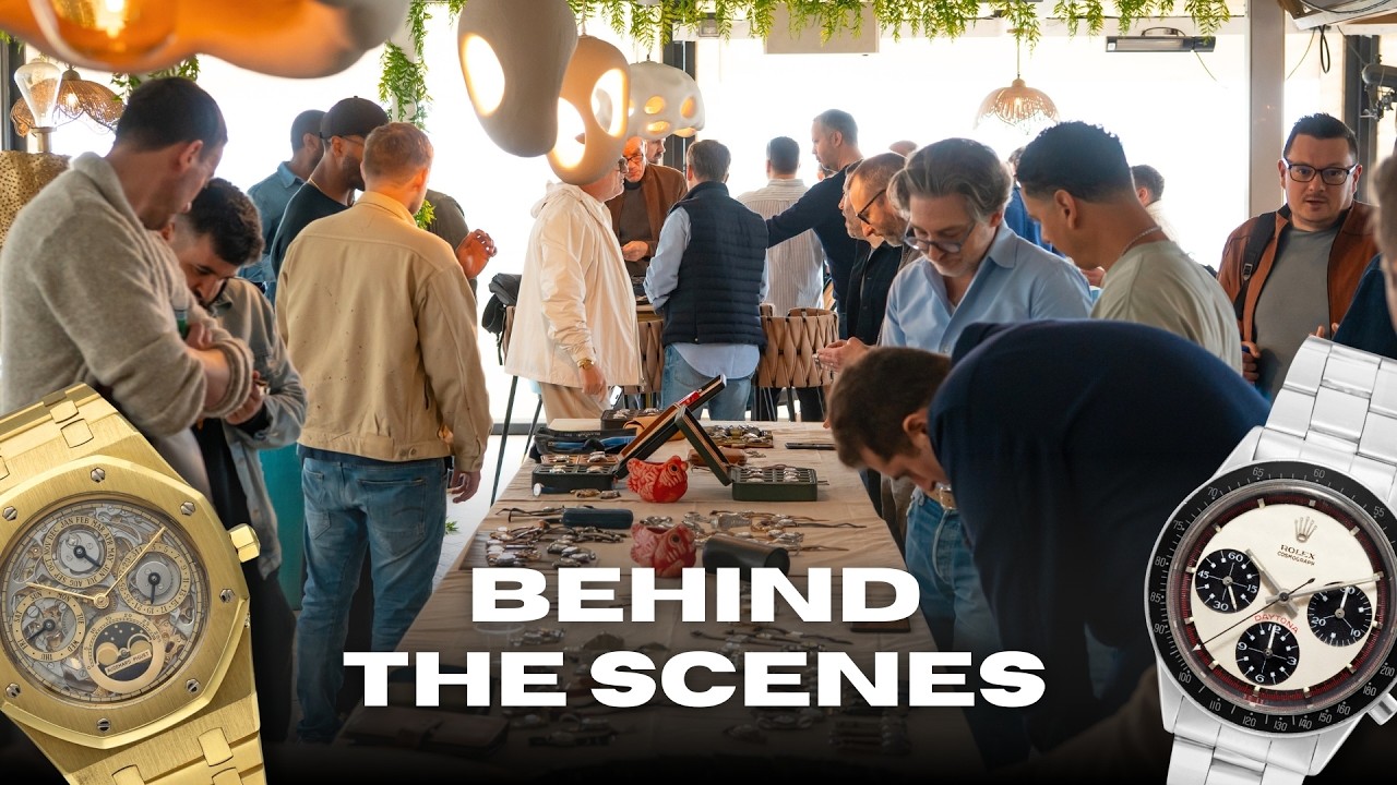 Inside A Private Vintage Watch Collector Gathering In Miami!