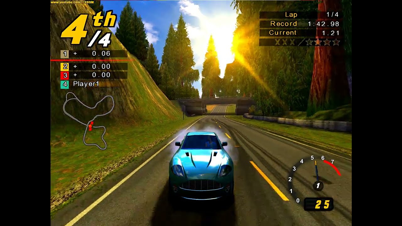 NFS Hot Pursuit 2 PS2 - Aston Martin V12 Vanquish