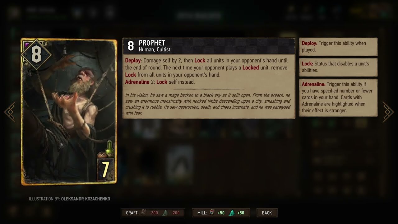 ALL ANIMATED PREMIUM CARD FORGOTTEN TREASURES #GWENT