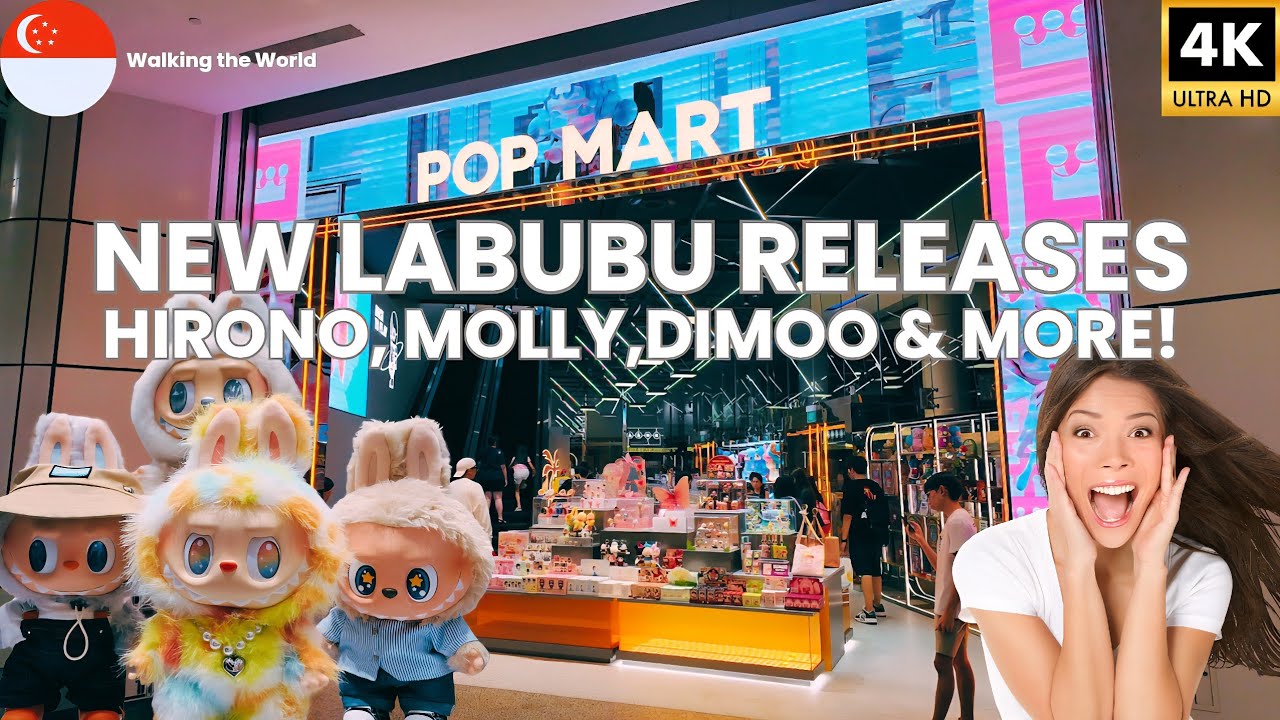 New POP MART Releases - September 2025 | Labubu, Hirono, Skullpanda, Dimoo, Molly & More [4K]