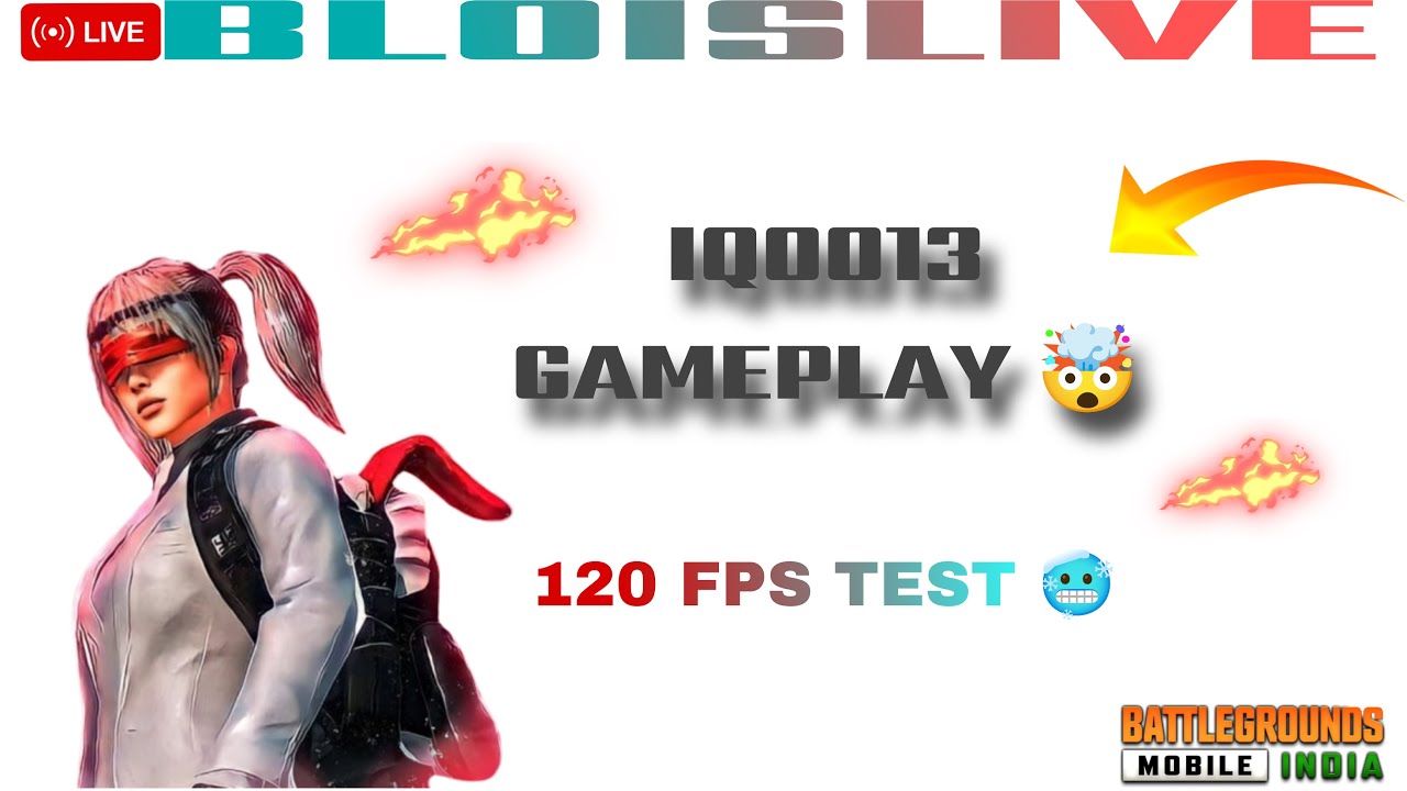 BGMI LIVE 🔴 IQOO 13 120 FPS TEST #bgmi #bgmilive #sortlive #sortfeed #fa9la #gaming #iqoo13
