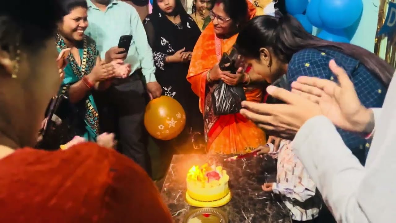 Simple Ghar Wali Birthday Party 🎂 | Pure Family Moments #familyvlog 