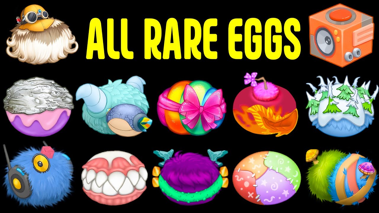 My Singing Monsters Eggs: All Rare Monsters (My Singing Monsters)