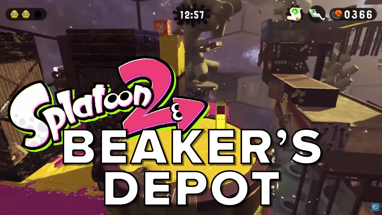Splatoon 2 - Alle Sardinium en Scrolls - Sector 3: Beaker's Depot