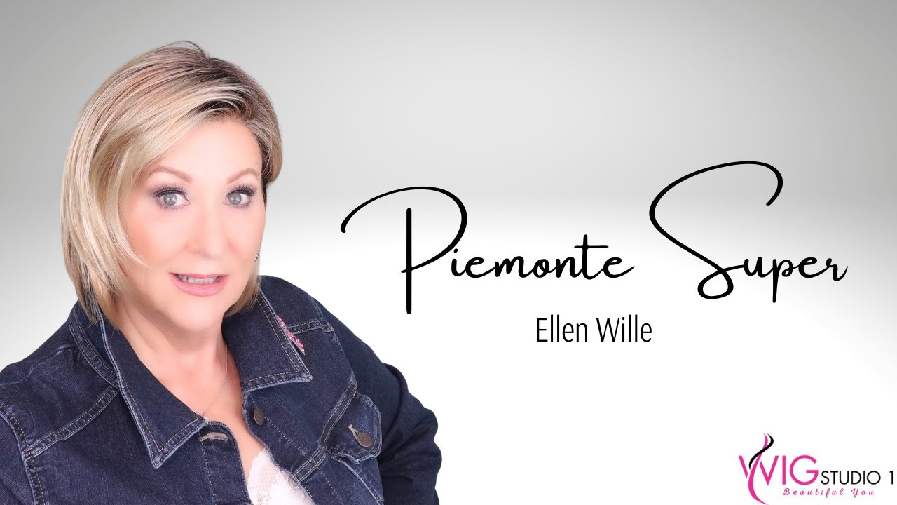 Ellen Wille PIEMONTE SUPER Wig Review | Champagne Shaded | CRAZY WIG LADY