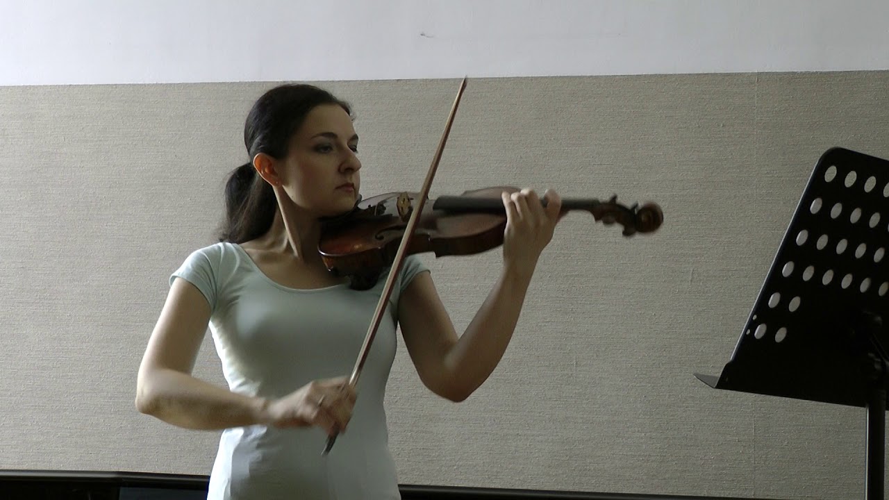 Agnieszka Reiner - skrzypce; J. Mazas - Etiuda nr 3