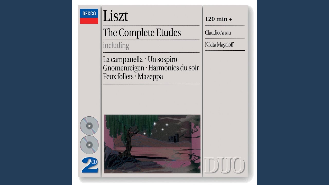Liszt: 2 Etudes de Concert, S.145: No. 1 Waldesrauschen