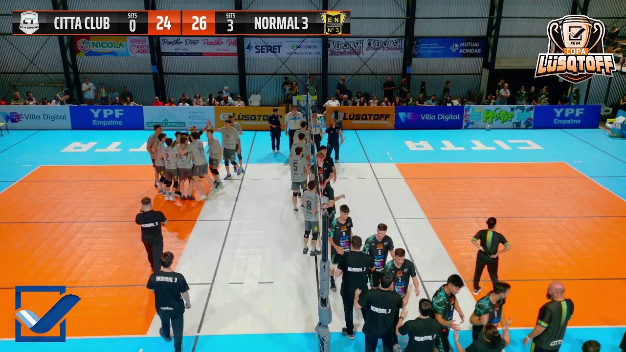 8va Fecha LNVM Copa L&uuml;sqtoff 2026. Citta Club VS. Normal 3