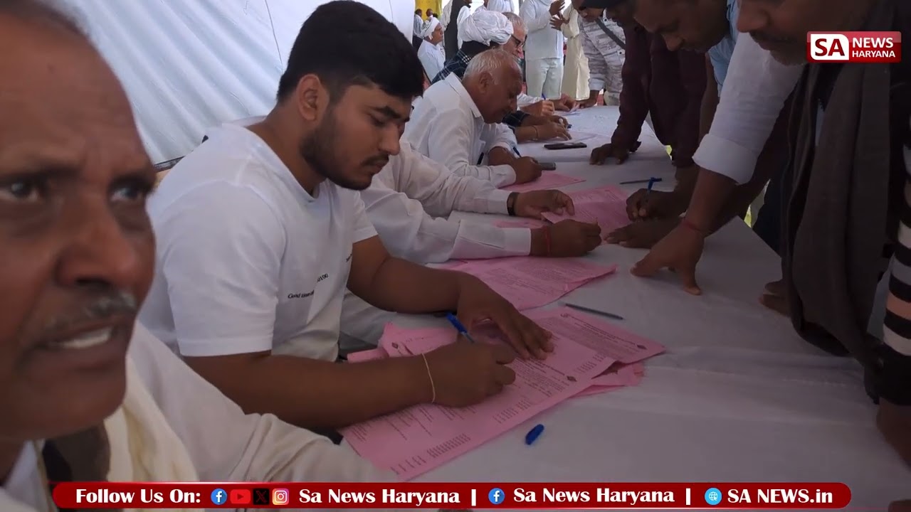 सतलोक आश्रम श्री धनाना धाम में रक्तदान के लिए उमड़ा जनसैलाब | बोध दिवस विशेष SA News Haryana