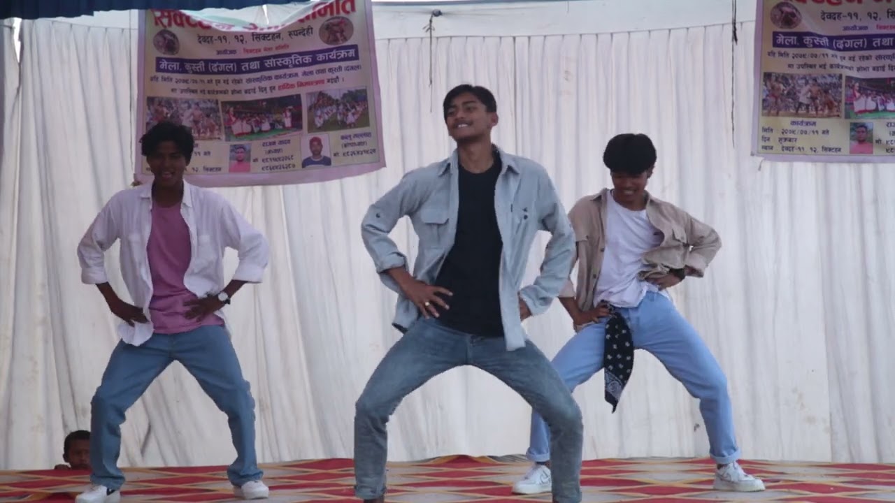 remix song/dance at siktahan devdaha municipality