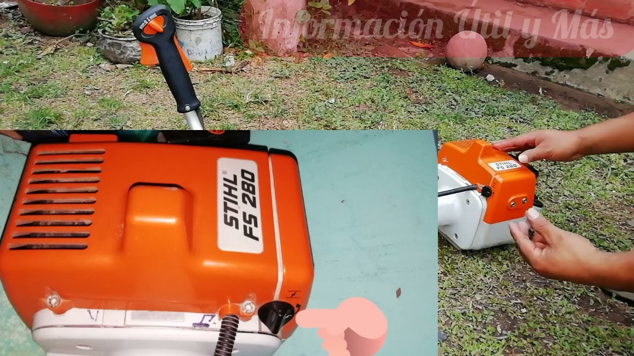 Como [ARRANCAR] Correctamente una GUADAÑA STHIL 280 ☝️