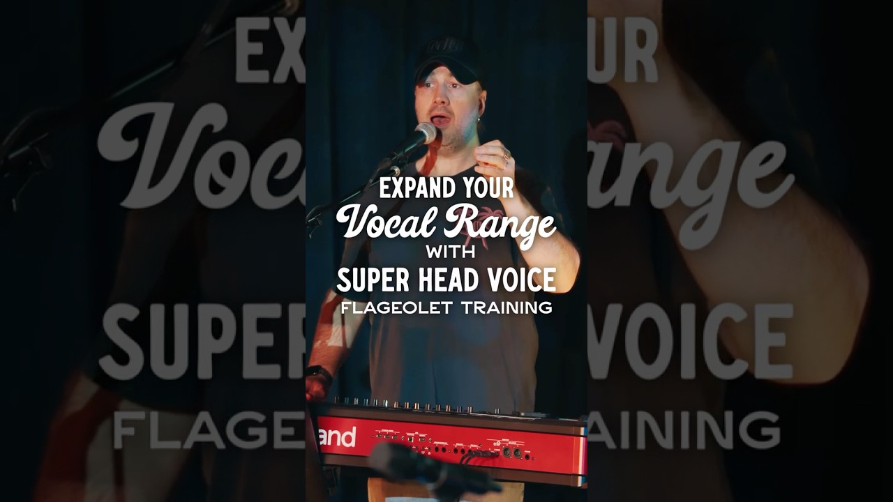 Расширьте свой вокальный диапазон с помощью обучения SUPER HEAD VOICE (флажолет)