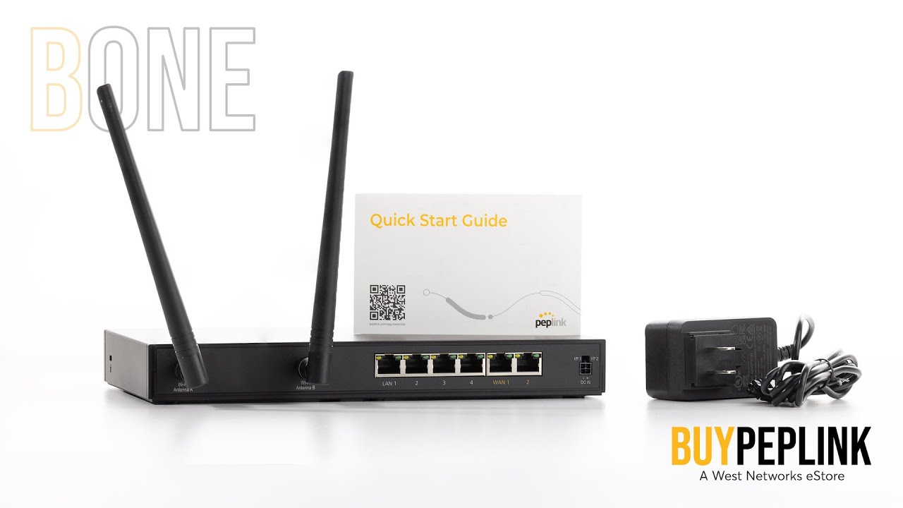 Распаковка Peplink B One: высокоскоростной маршрутизатор WiFi 6 с двумя WAN!