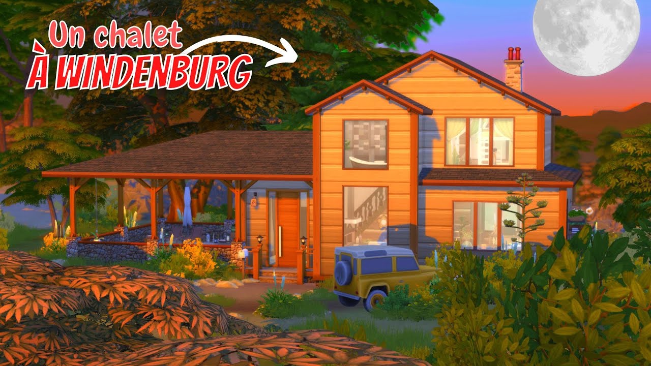 Un chalet à WINDENBURG 🍂 Les Sims 4
