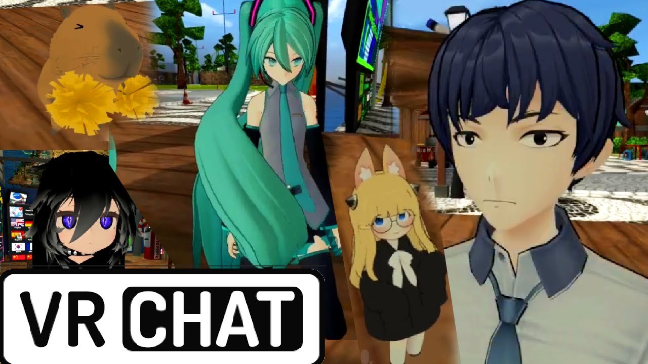 JOGANDO VRCHAT EM 2025 SÓ TEM GENTE DOIDA