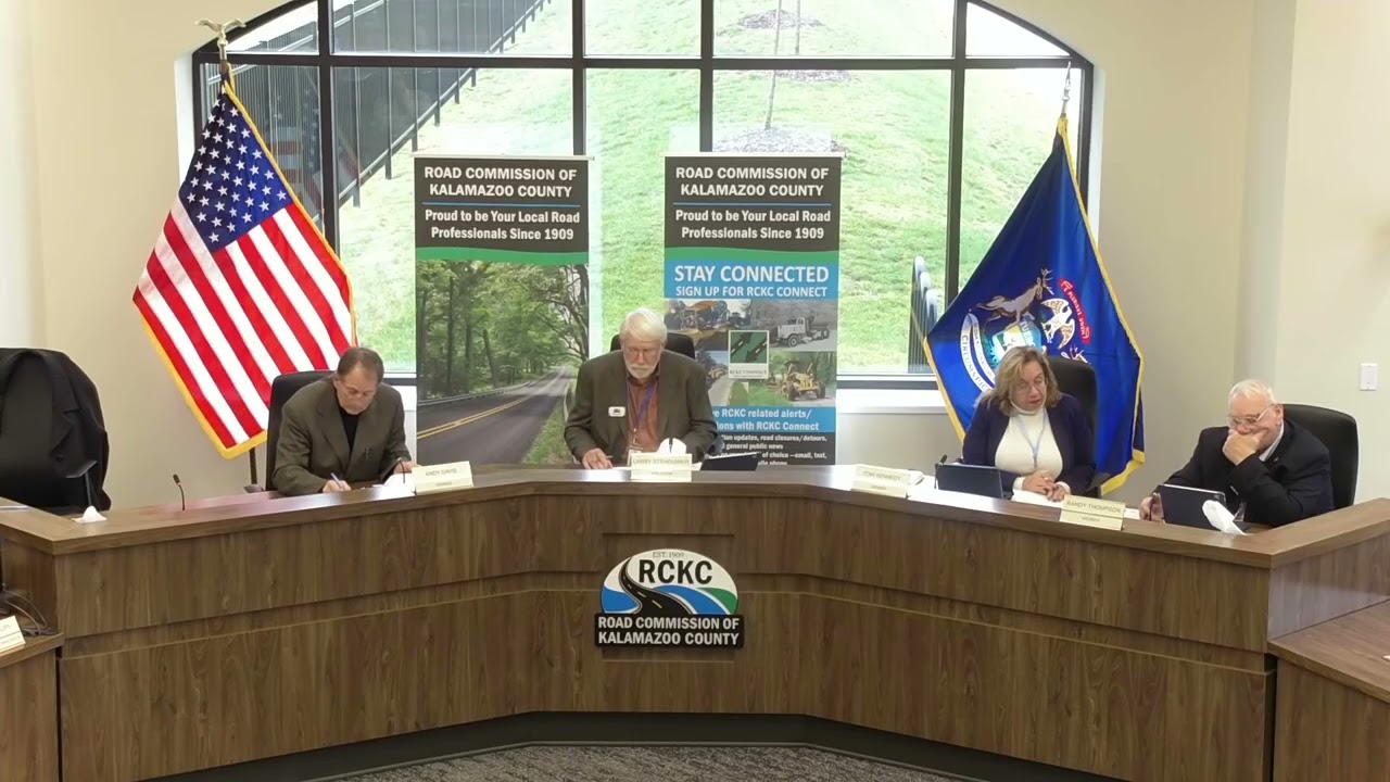 Road Commission of Kalamazoo County - November 18, 2025 Board of County Road Commissioners Meeting