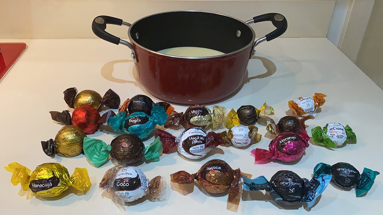 FIZ UM MEGA BRIGADEIRO COM TODOS OS CHOCOLATES DA CACAU SHOW! (Ficou bom?)