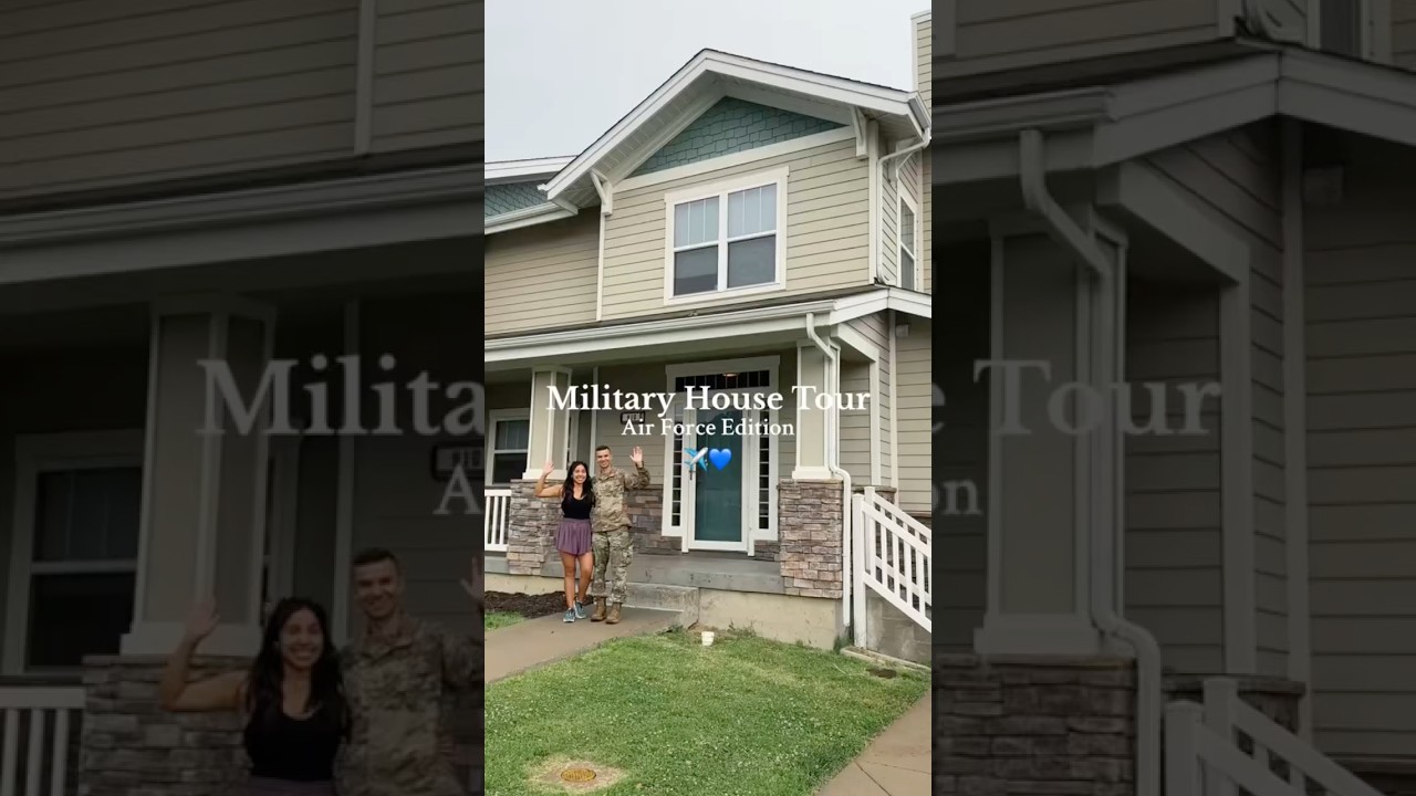 Military House Tour 📍Whiteman AFB #militaryfamily #militarylife #milso #militarywife #latina