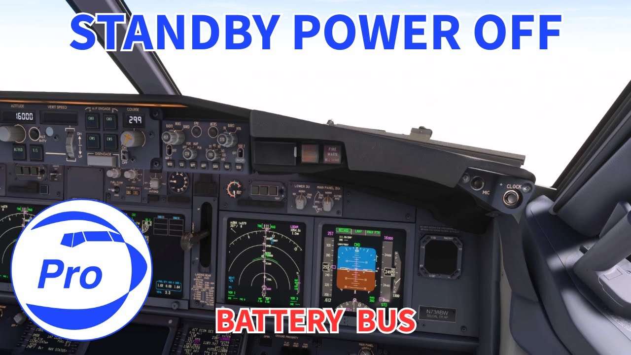 STBY POWER OFF - BATTERY BUS