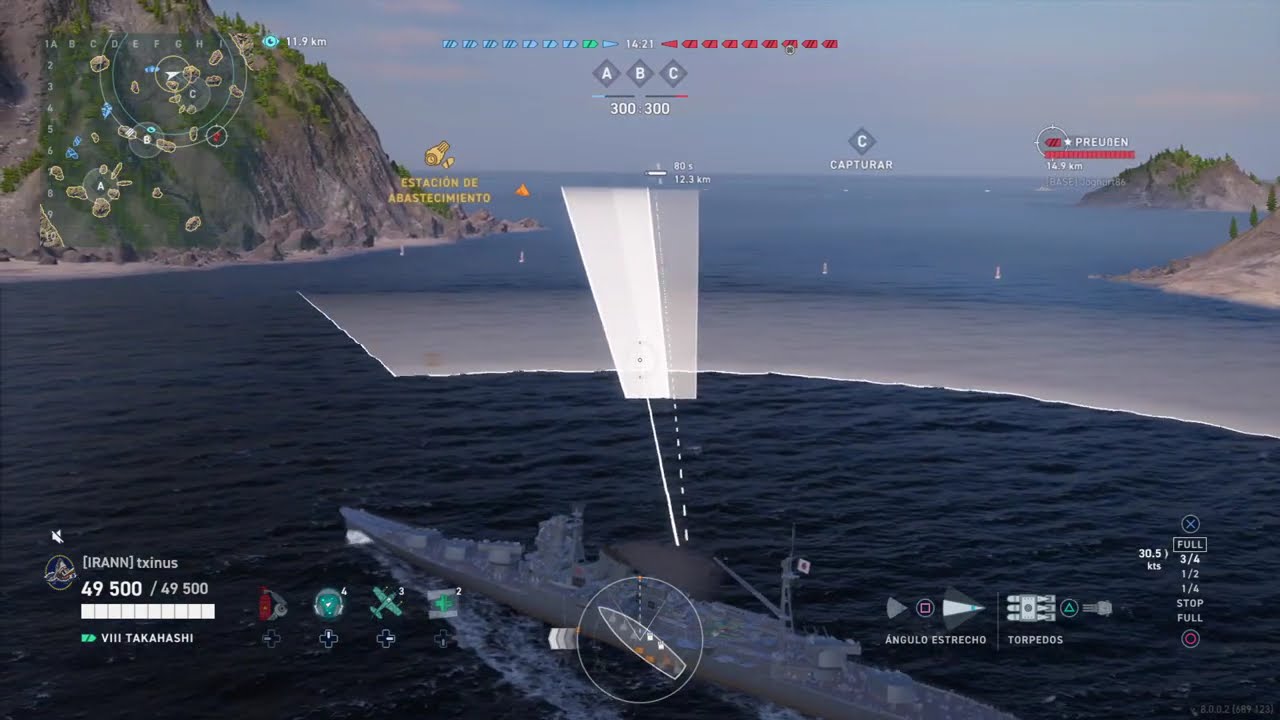 TAKAHASHI 2 KILLS 171K DMG World of Warships: Legends