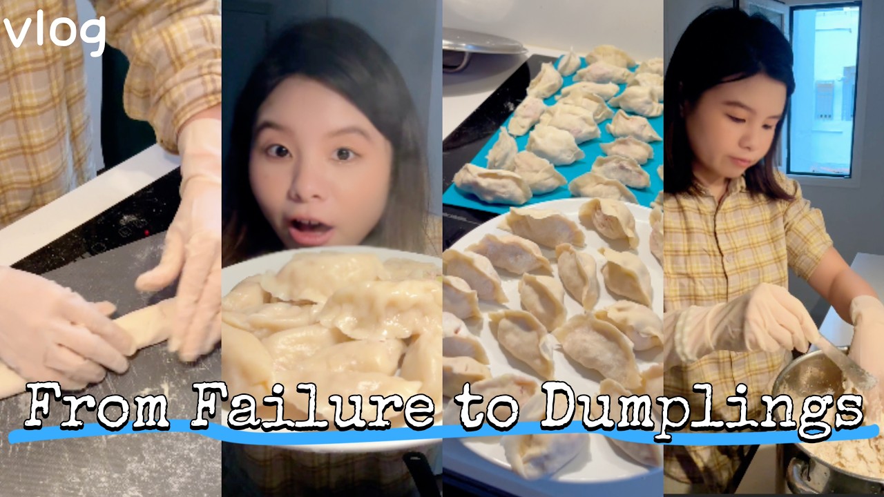 My First Spring Festival Abroad | Learning to Make Dumplings From Failure to Success｜新手做饺子方法全记录