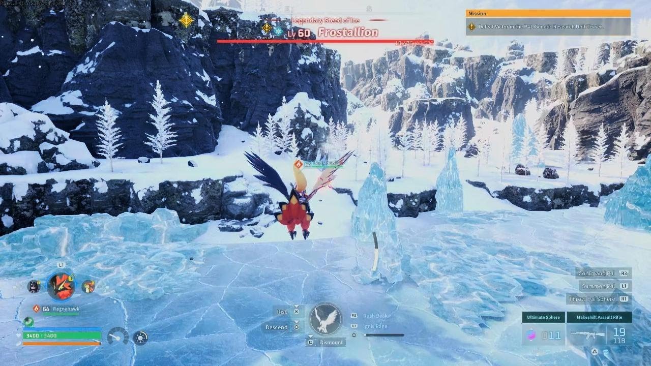 First frostallion catch