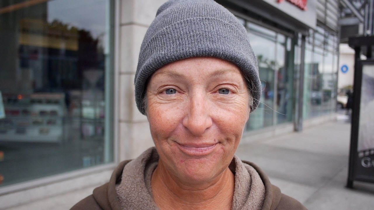 Shelly is homeless in Hollywood but she refers to herself as a 