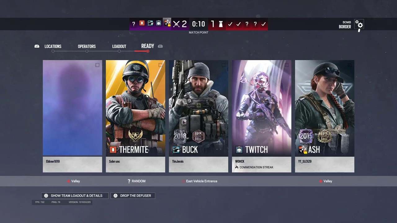 Rainbow 6 PS5 RANKED